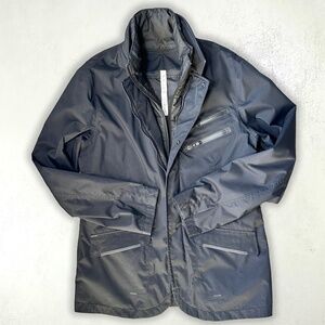 Lululemon Men Cadence 2 In 1 Blazer Water Resistant Blazer Jacket Black, Large